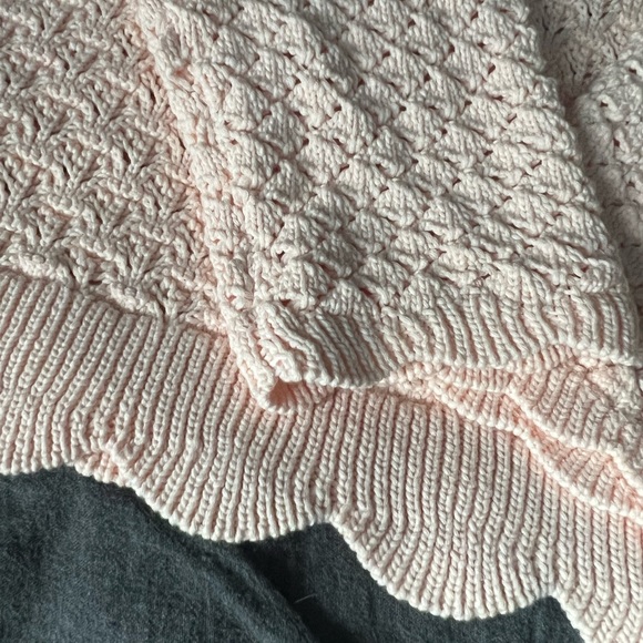 Loft Pink Cotton Sweater - Picture 4 of 10